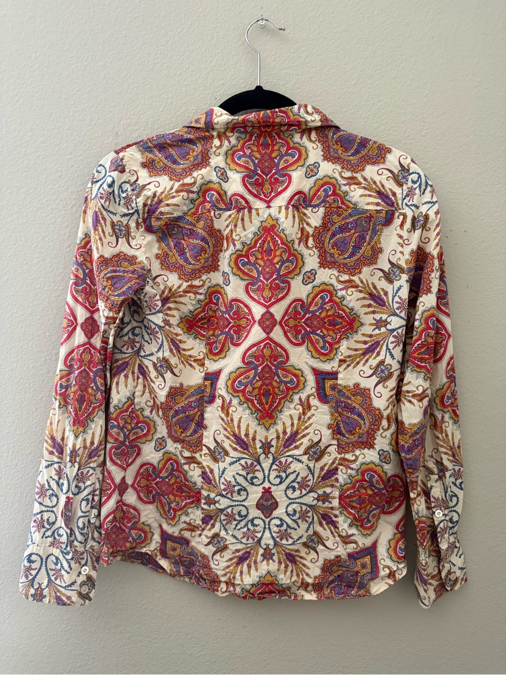 J CREW Liberty Perfect Shirt in Assorted Florals Size 4 - Picture 2 of 5